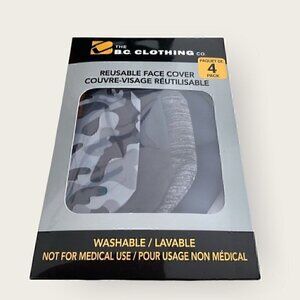 Face Cover/Masks Reusable 4 pack NWT